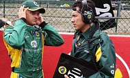 Гран При Бельгии 2011г воскресенье гонка Team Lotus  Хейкки Ковалайнен