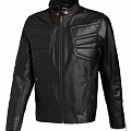 Куртка мужская Leather Jacket Rider black,