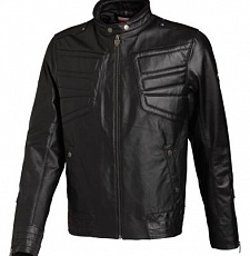 Куртка мужская Leather Jacket Rider black,