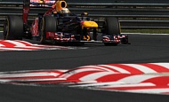 Гран При Венгрии  2012 г. Суббота  28  июля  квалификация Себастьян Феттель Red Bull Racing