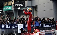 Гран При Малайзии  2012 г воскресенье 25  марта Фернандо Алонсо Scuderia Ferrari победитель гонки