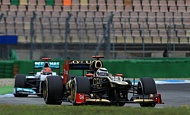 Гран При Германии  2012 г Пятница 20 июля вторая практика  Кими Райкконен Lotus F1 Team