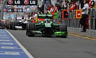 Гран При Австралии 2013г. Пятница 15 марта первая практика Шарль Пик Caterham F1 Team