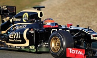 Херес, Испания  Ромэн Грожан Lotus F1 Team