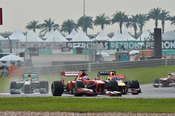 Гран При Малайзии 2013г. Воскресенье 24 марта гонка Фернандо Алонсо Scuderia Ferrari