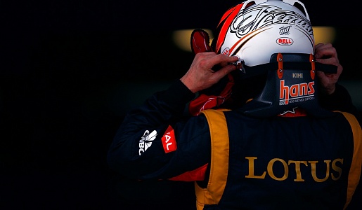 пилот «Лотуса» Кими Райкконен