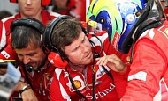 Гран При Бахрейна  2012 г суббота 20 апреля квалификация  Фелипе Масса Scuderia Ferrari