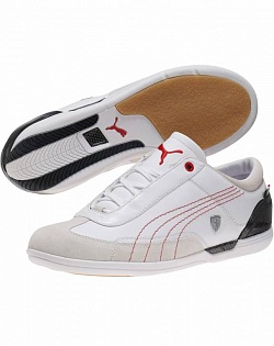 Кроссовки "Driving Power Lo SF" white, Ferrari