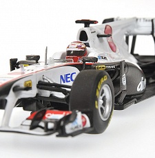 Sauber C30, showcar, K. Kobayashi, 1:43