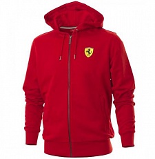 Толстовка мужская с капюшоном, red,