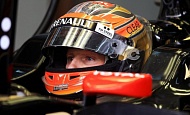 Гран При Бахрейна  2012 г суббота 20 апреля  квалификация  Ромэн Грожан Lotus F1 Team