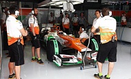 Гран При Бахрейна  2012 г суббота 20 апреля  квалификация  Нико Хюлкенберг Sahara Force India F1 Team