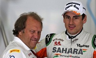 Гран При Китая 2013г. Пятница 12 апреля первая практика Андриан Сутиль Sahara Force India F1 Team