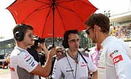 Гран При Италии 2012 г. Воскресенье 9 сентября гонка Дженсон Баттон Vodafone McLaren Mercedes