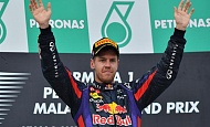 Гран При Малайзии 2013г. Воскресенье 24 марта гонка Себастьян Феттель Red Bull Racing