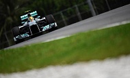 Гран При Малайзии 2013г. Суббота 23 марта квалификация Льюис Хэмилтон Mercedes AMG Petronas